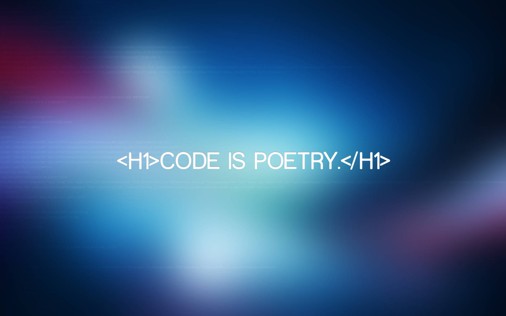 Coder Pride In Code Wallpaper