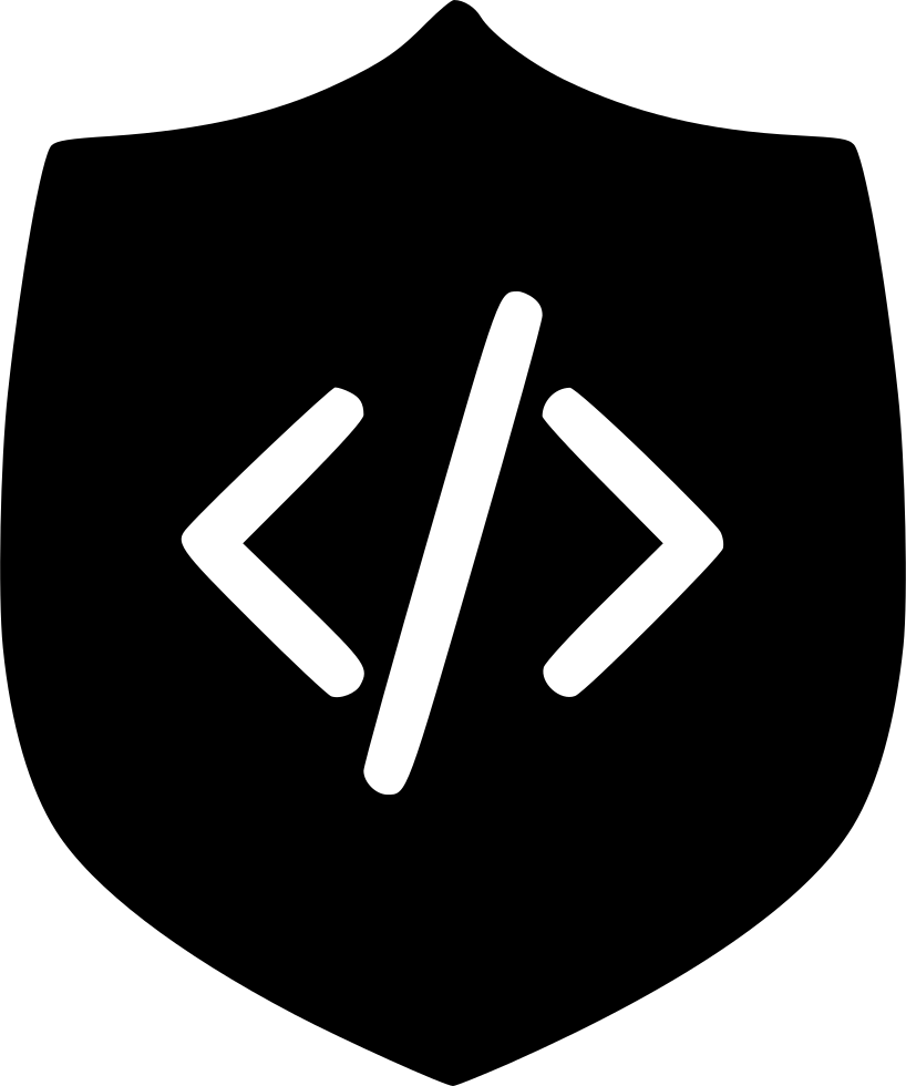 Coding Shield Logo PNG