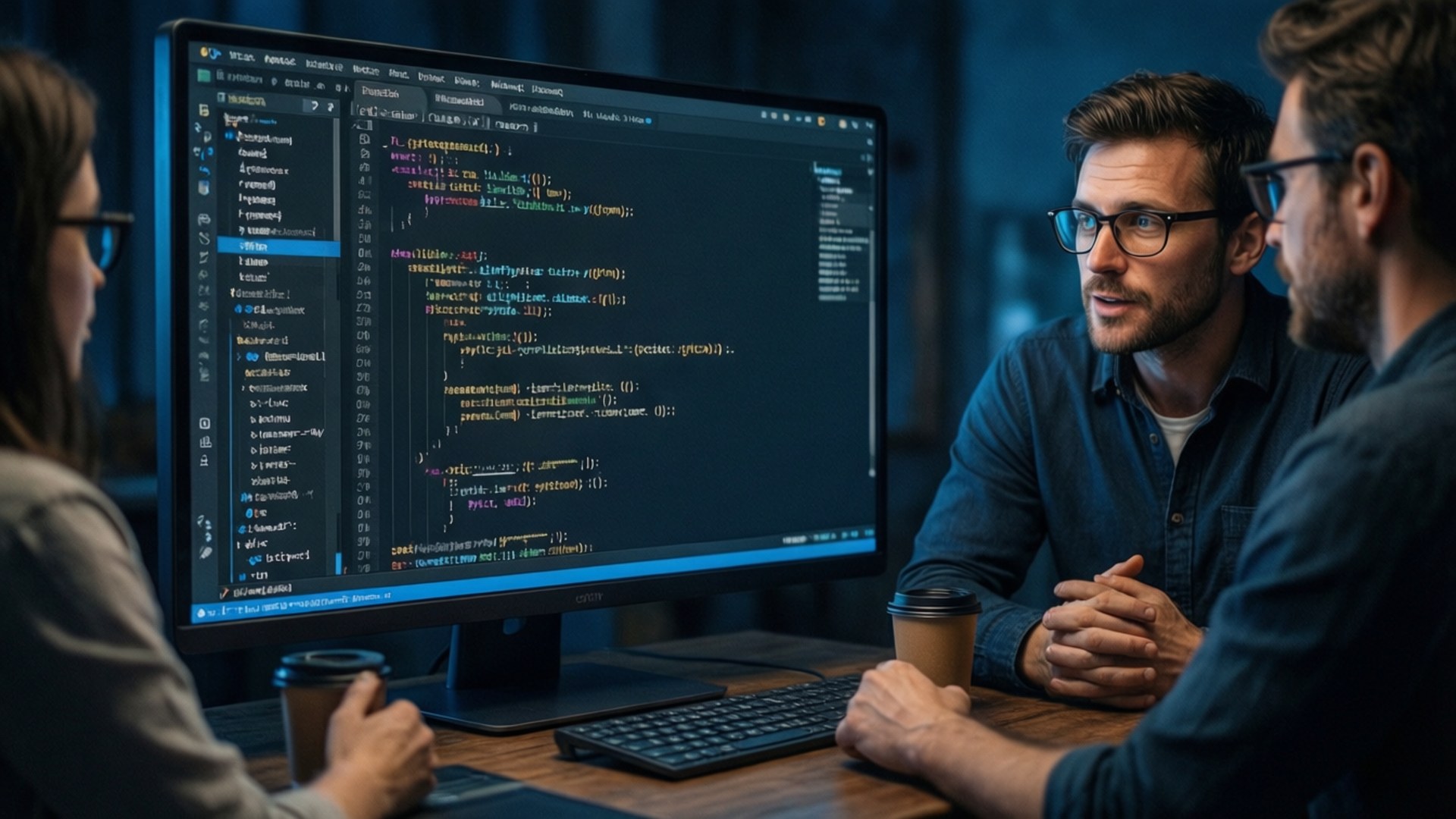 Un webinar sulla programmazione con due sviluppatori