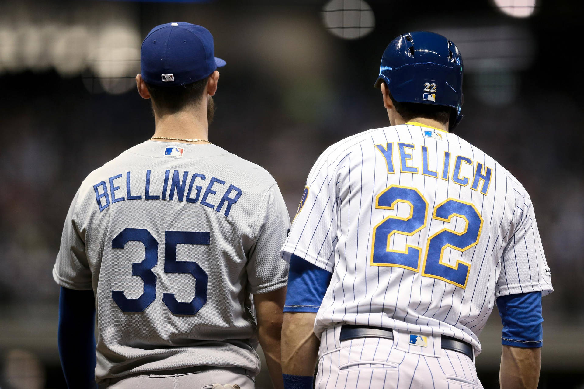 Cody Bellinger And Christian Yelich Wallpaper
