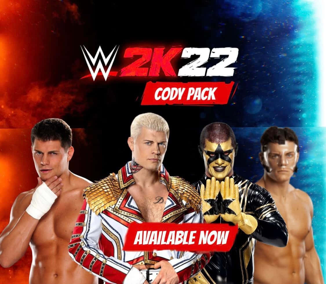 Cody Rhodes 2K22 Pack Wallpaper