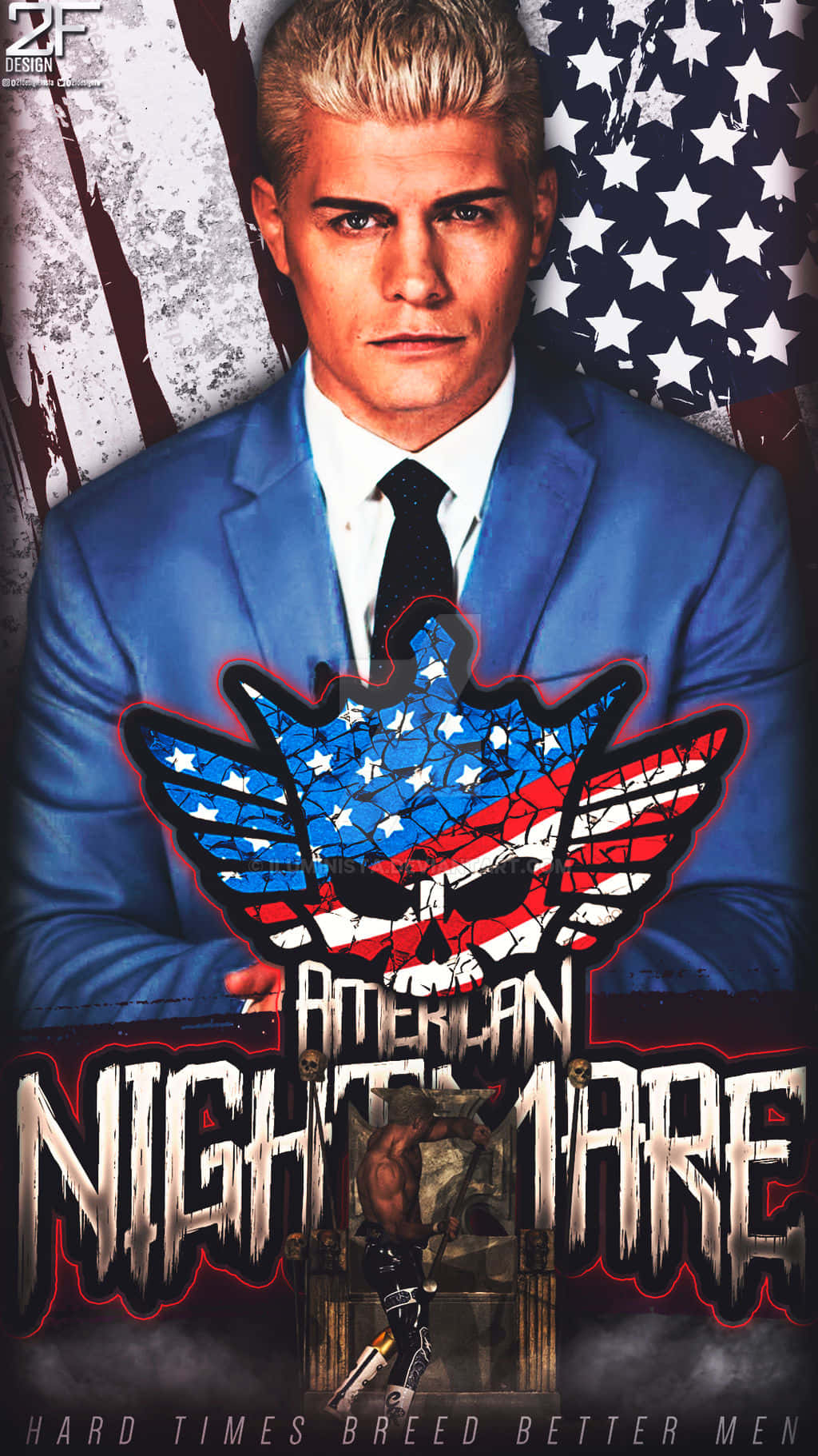 Cody Rhodes, Amerikansk Mardröm Wallpaper