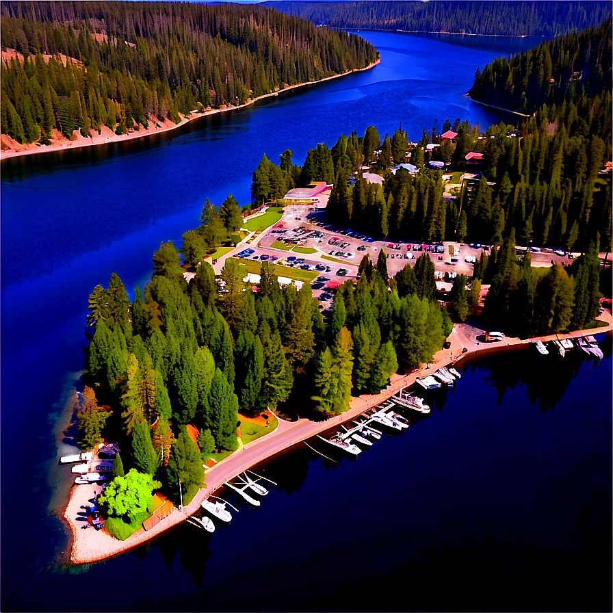 Coeur D'alene Lake Idaho Png Vnf34 PNG