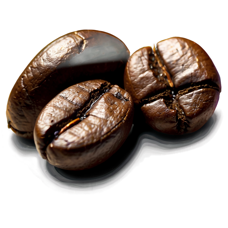 Coffee Bean Closeup Png 05032024 PNG