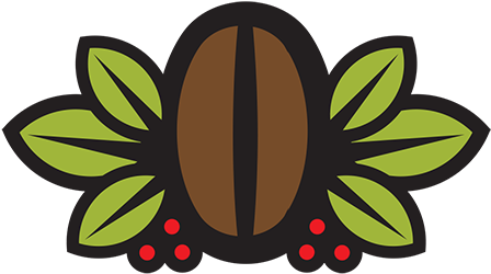 Coffee Bean Logo Design PNG