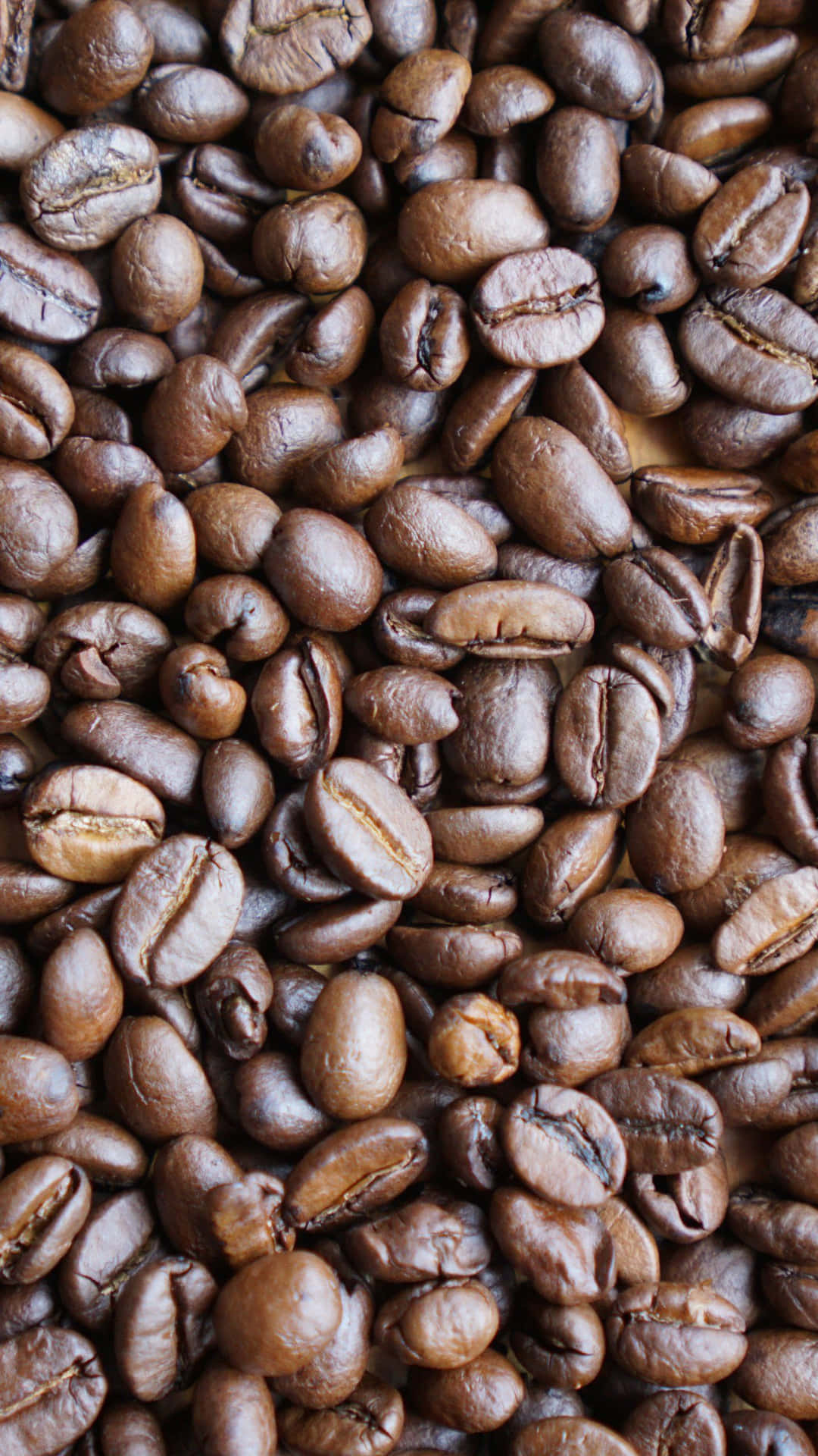 A Close Up Of Coffee Beans