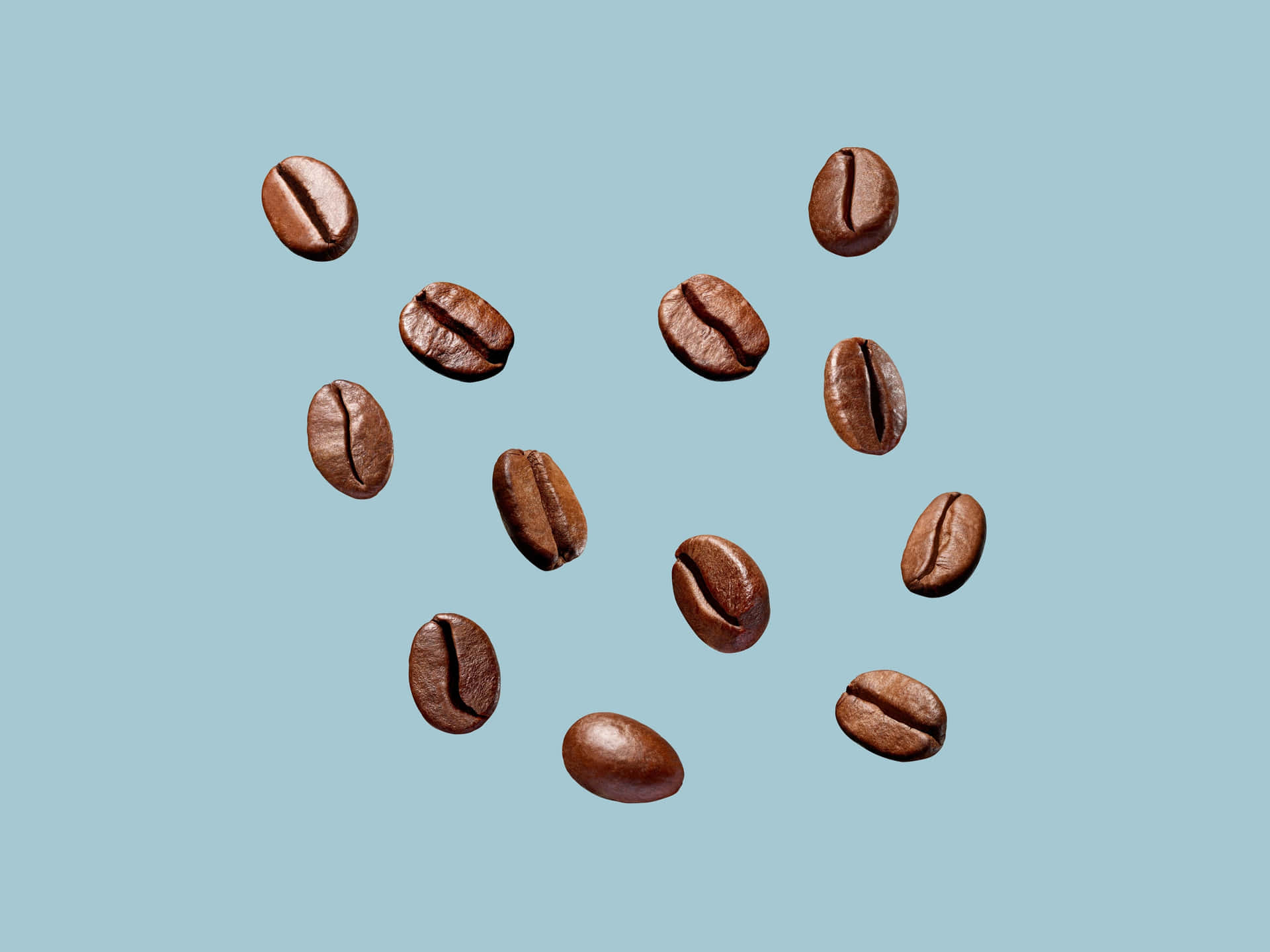 Börjadin Dag Med Doften Av Rostade Kaffebönor