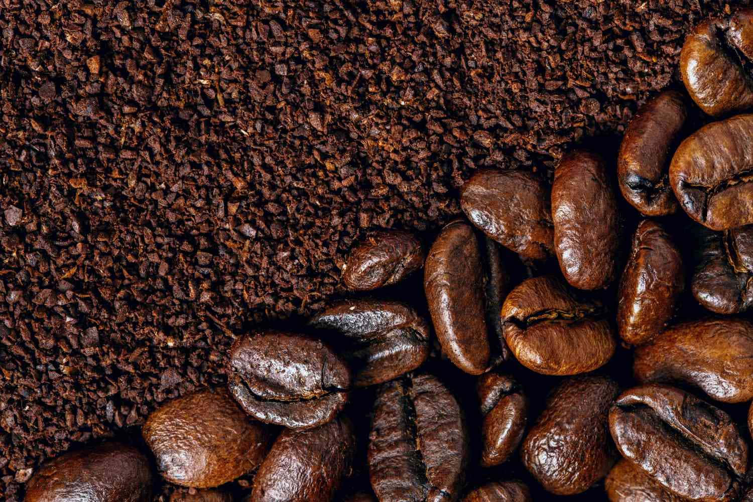 Rich, Dark, Delicious Coffee Beans