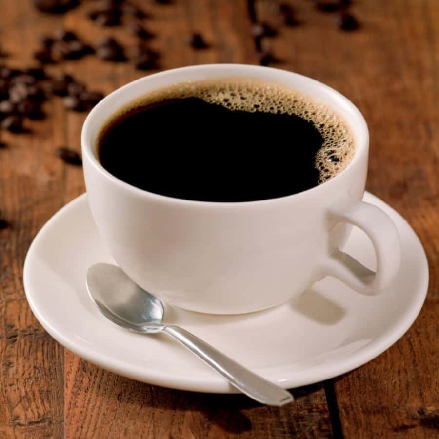 Startedeinen Tag Mit Einer Tasse Kaffee.