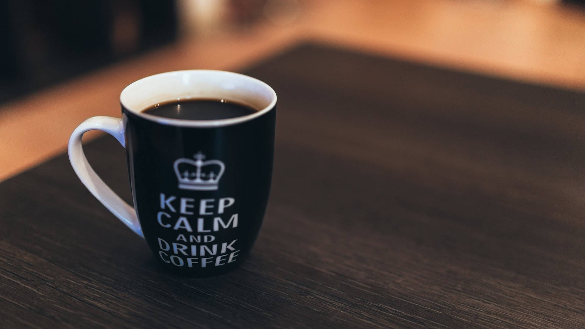 Coffee Cup With A Keep Calm And Drink Coffee Picture
