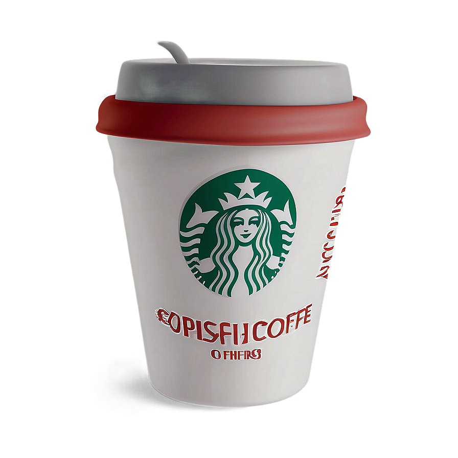 Coffee Cup With Logo Png Cro PNG