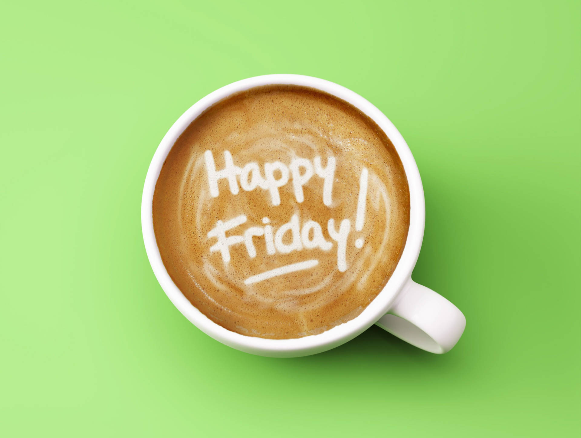 Coffee Day Happy Friday Wallpaper