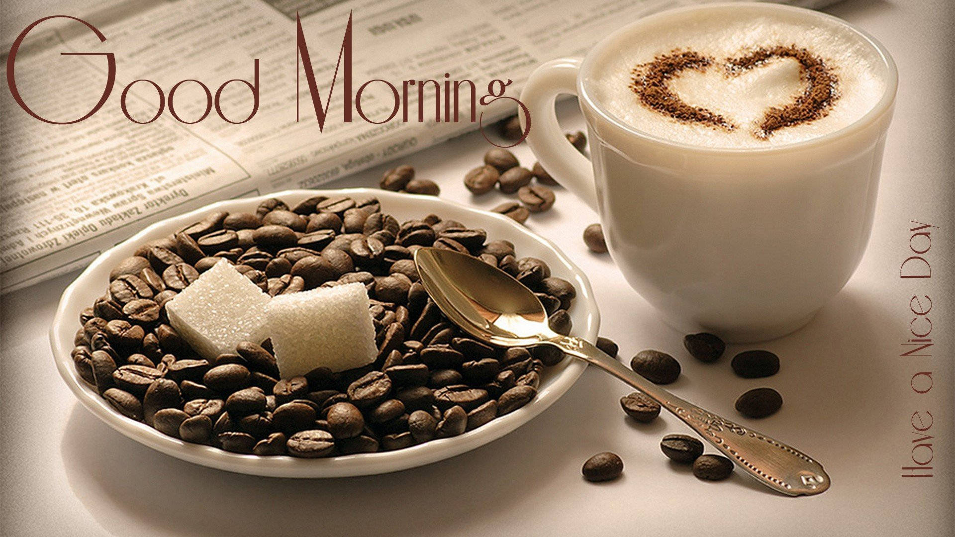 Coffee Good Morning Wallpaper