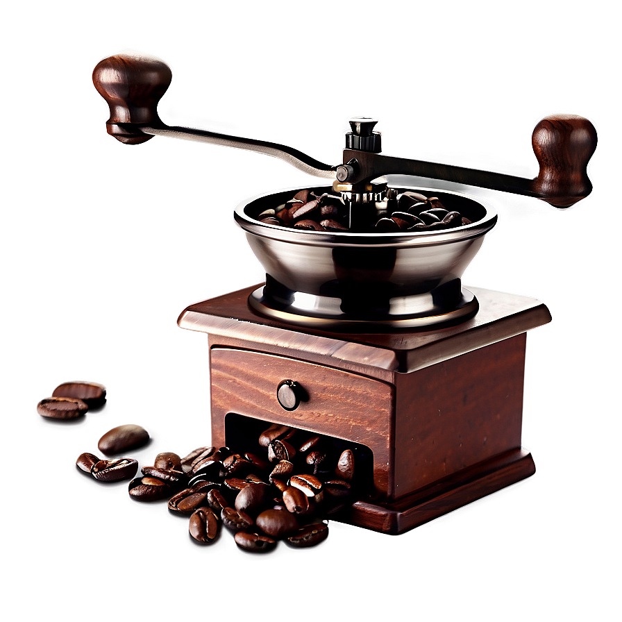 Coffee Grinder And Beans Png Ova22 PNG