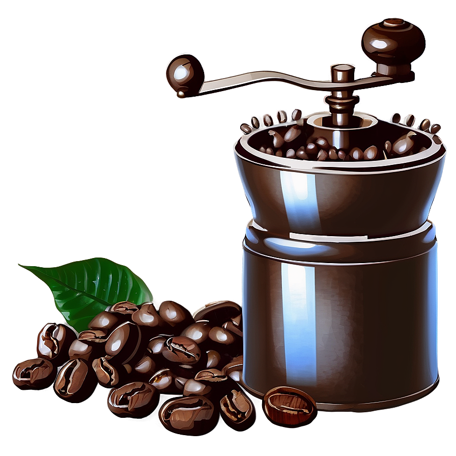 Coffee Grinder And Beans Png Ryd PNG