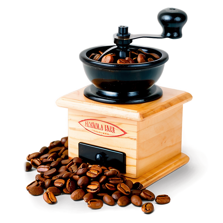 Coffee Grinder And Beans Png Sdu45 PNG