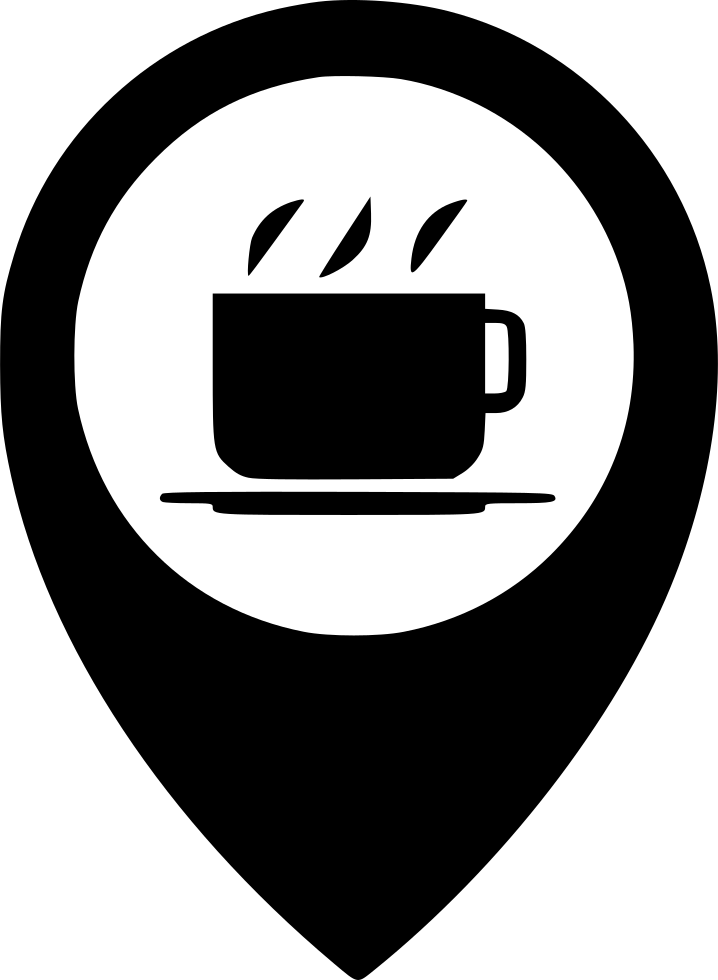 Coffee Location Icon PNG