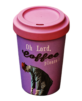 Coffee Prayer Reusable Cup PNG
