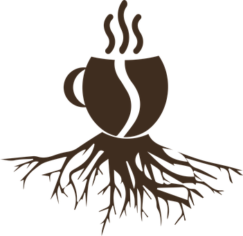 Coffee Roots Concept Art PNG