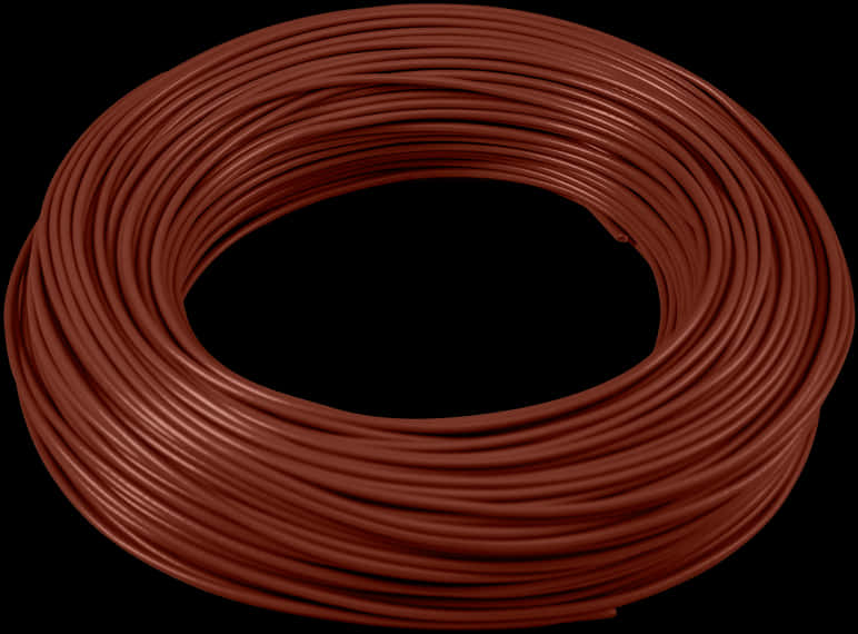 Coiled Copper Wire PNG