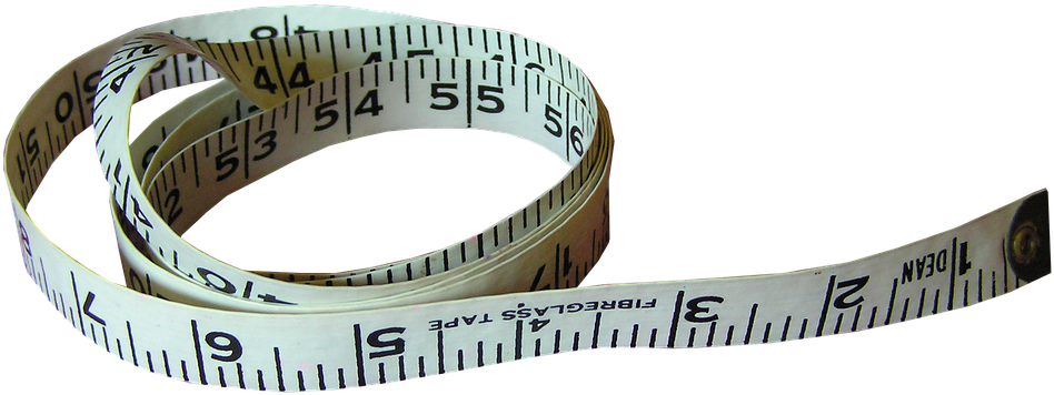 Coiled Measure Tape PNG