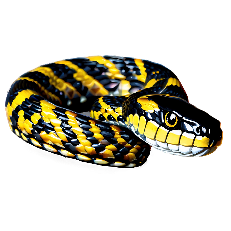 Coiled Snake Art Png 05032024 PNG