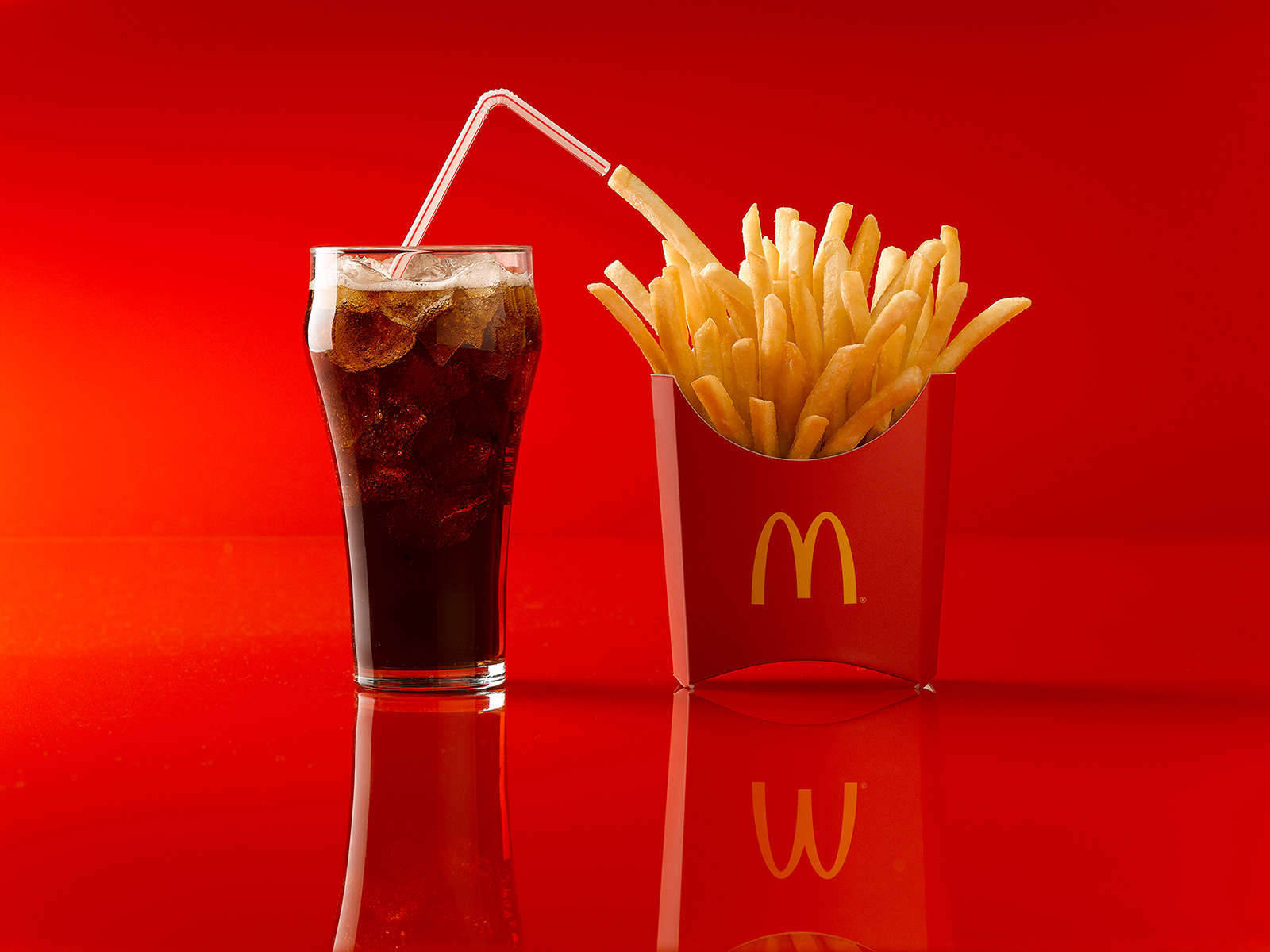Cola And French Fries Wallpaper