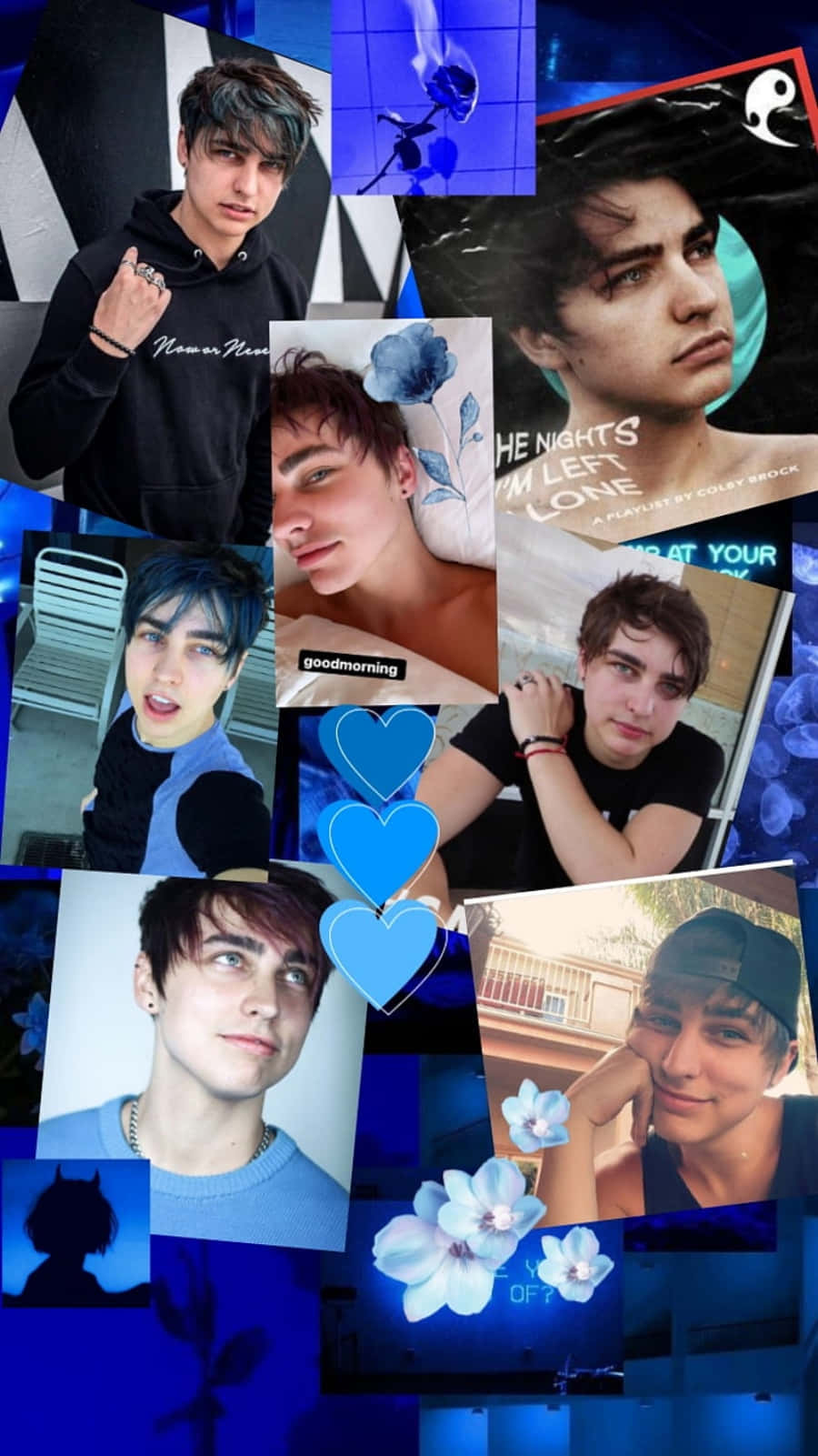 Colby Brock looking casual and cool Wallpaper