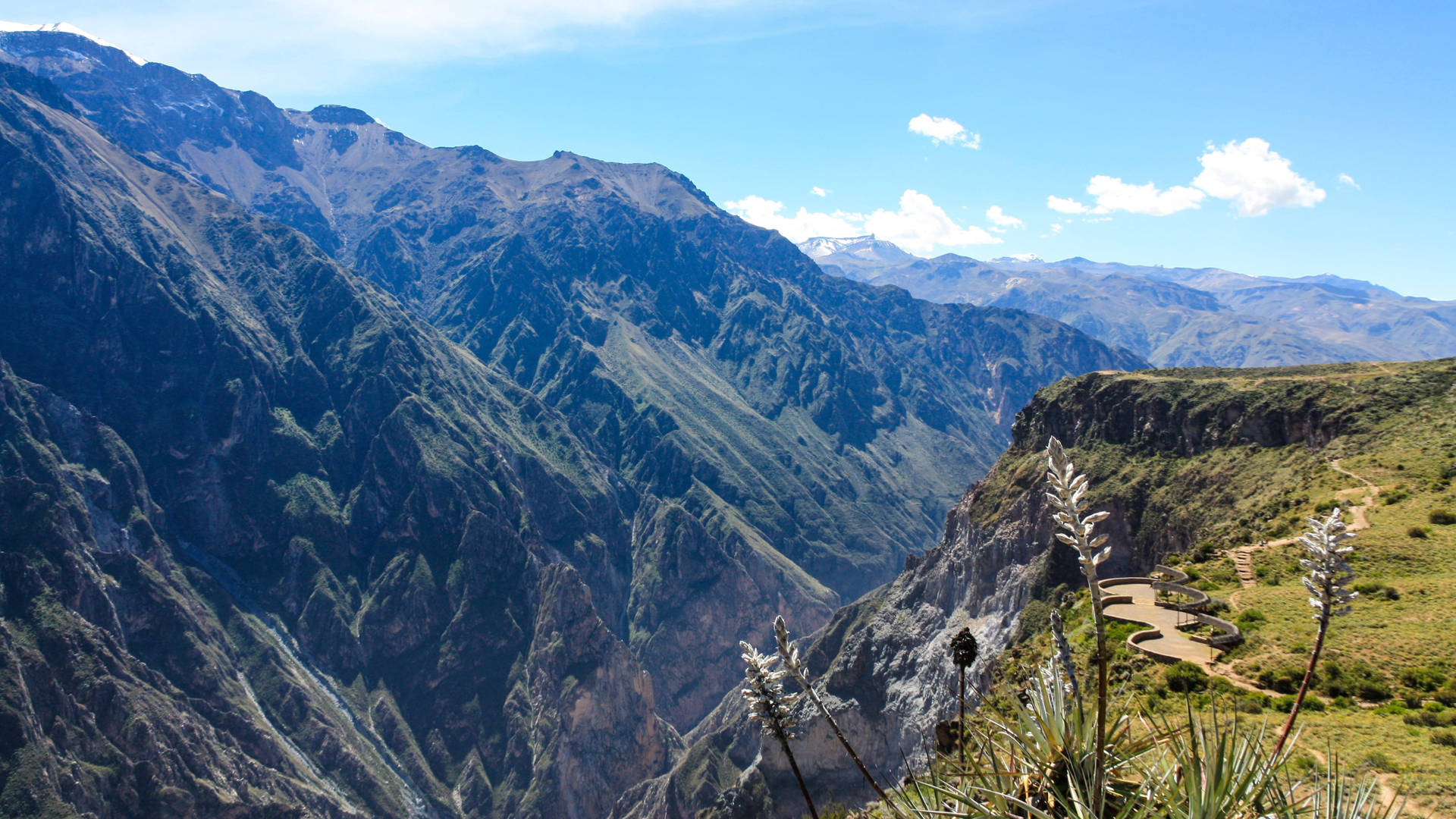 Colcacanyon Peru (cañón Del Colca, Perú) Fondo de pantalla