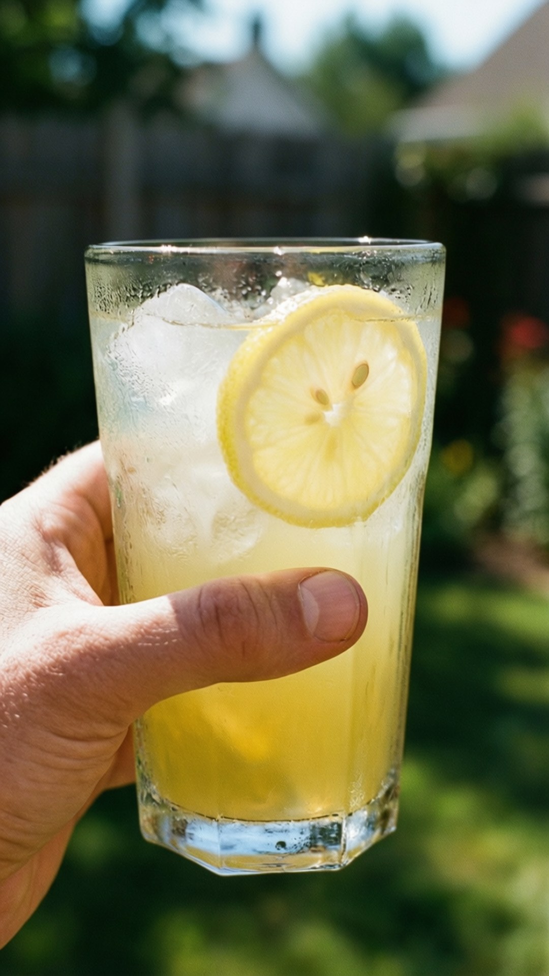 Cold Lemonade Refresher Bakgrunner
