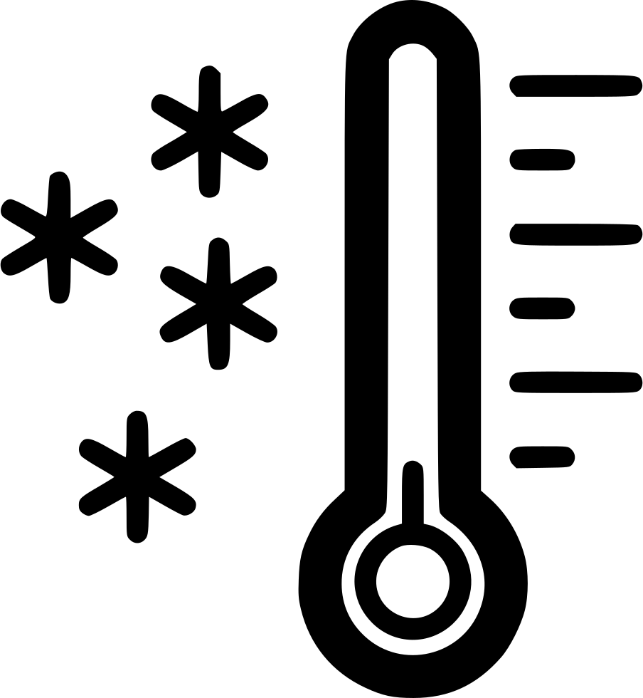 Cold Thermometer Icon PNG