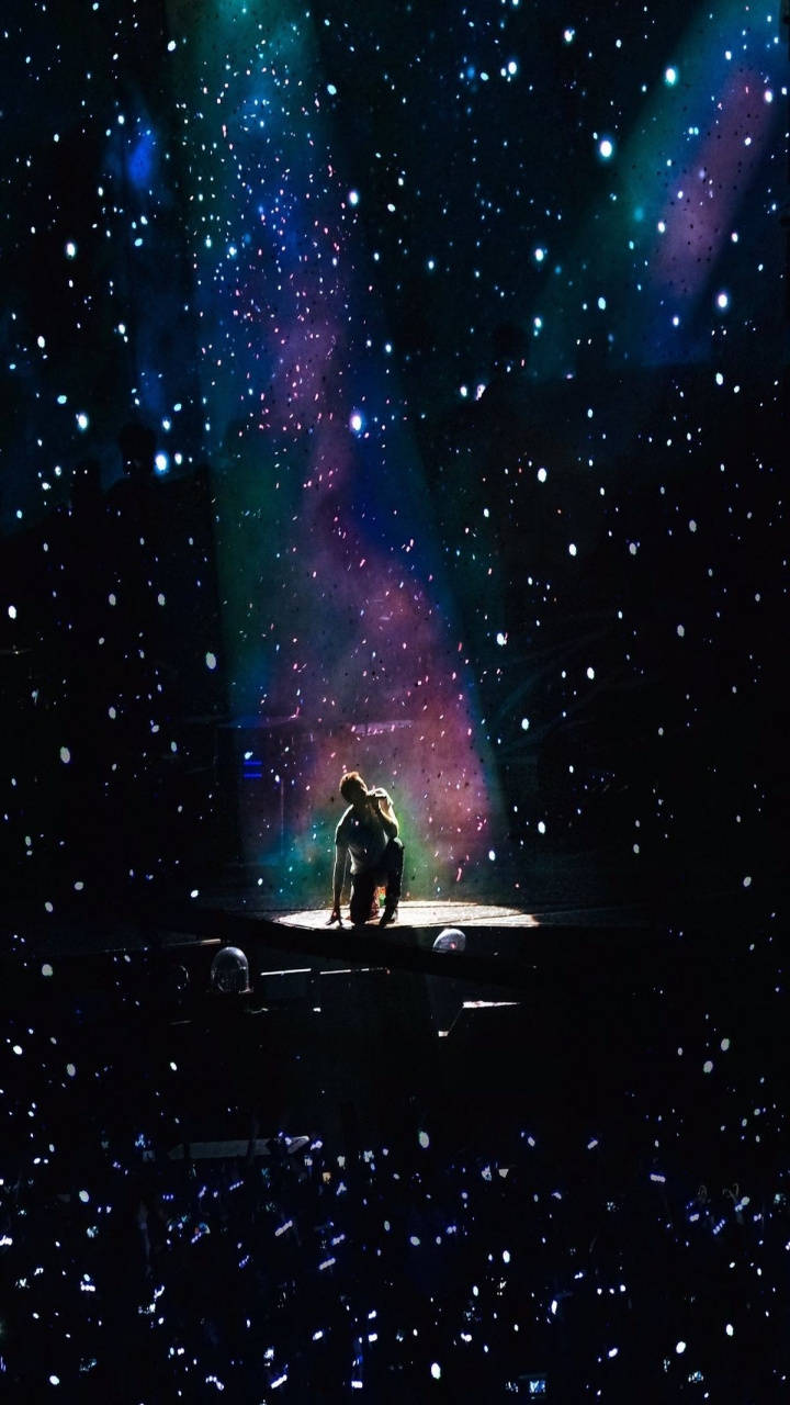 Coldplay Concert Galaxy Spotlight
