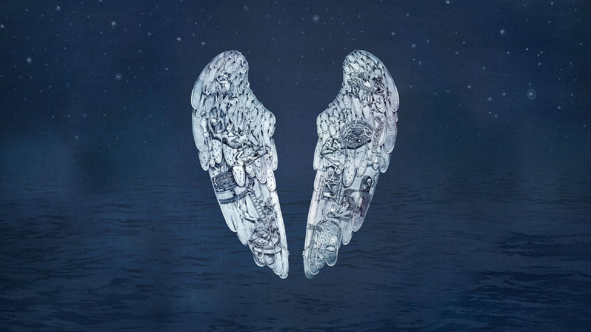 Coldplay Ghost Stories Album Cover Background