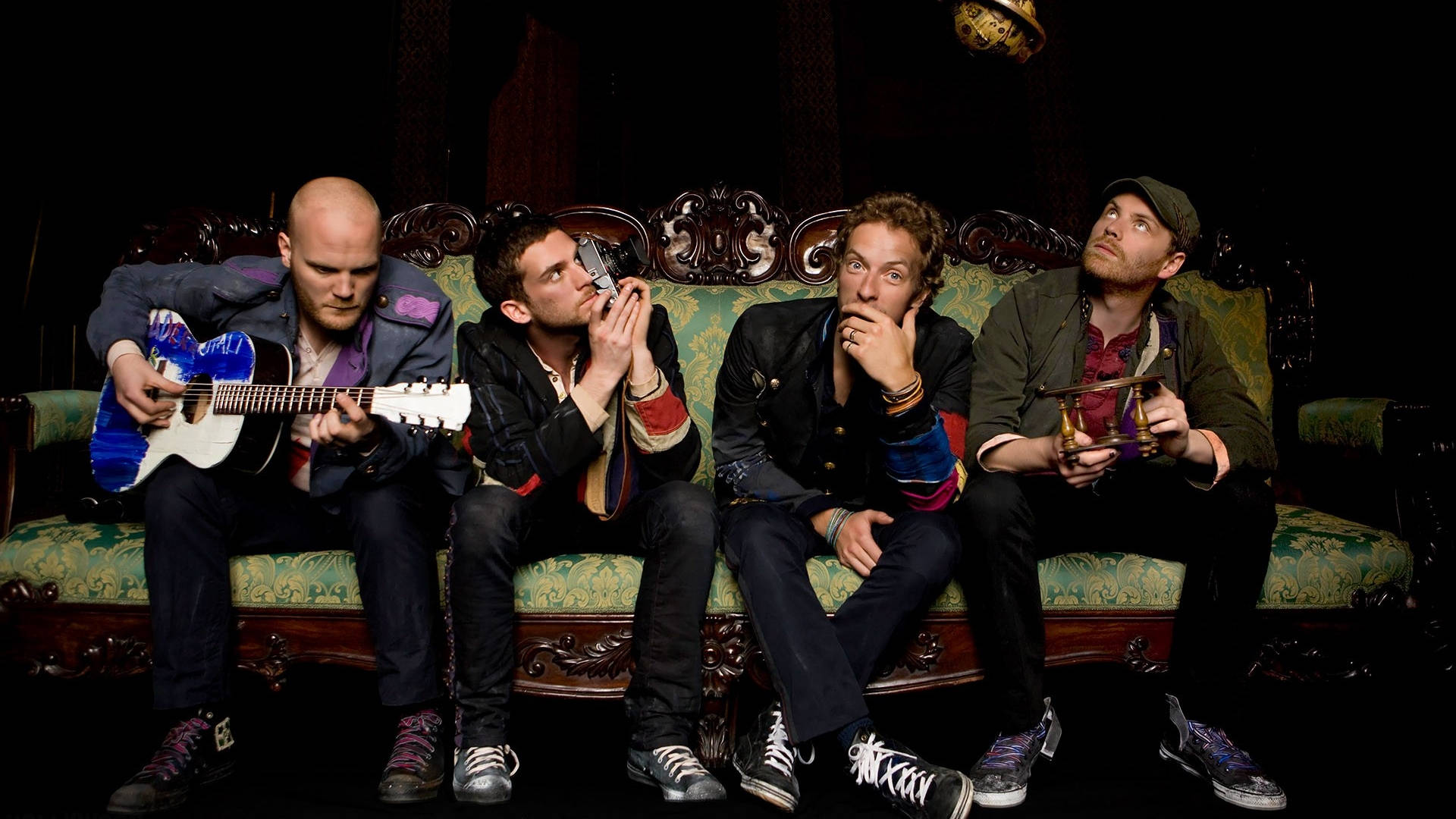 Coldplay Rock Band Members Wallpaper