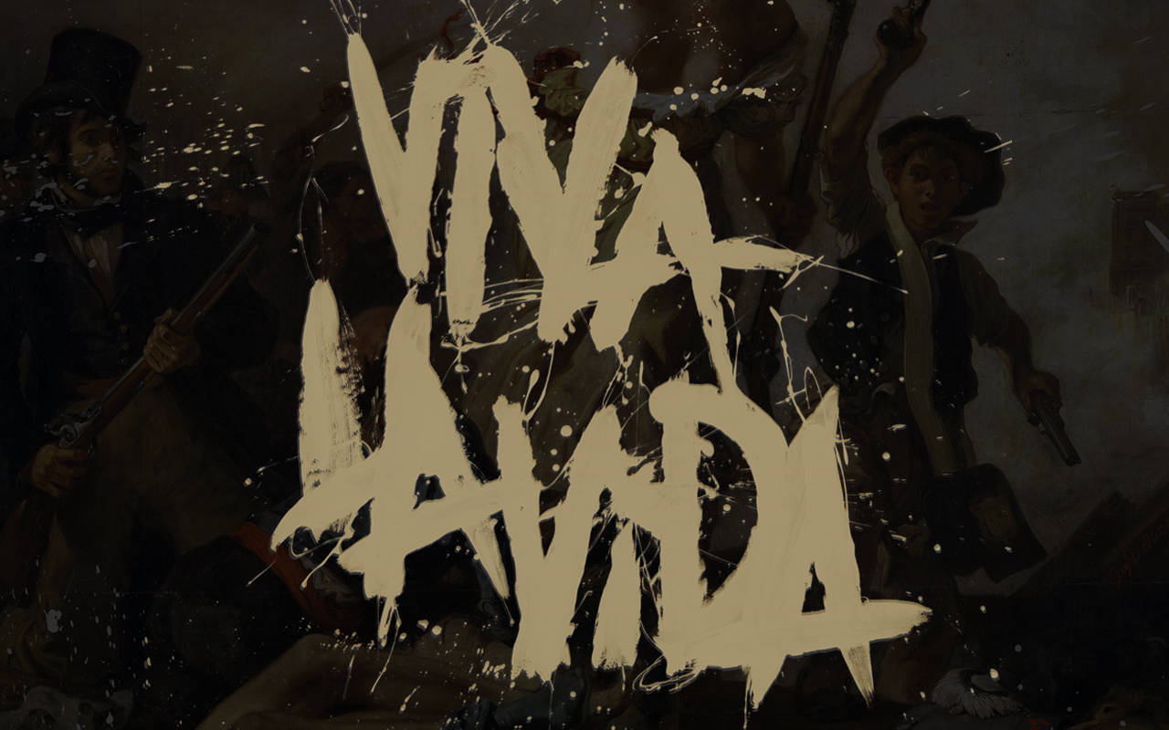 Coldplay Viva La Vida Art Background