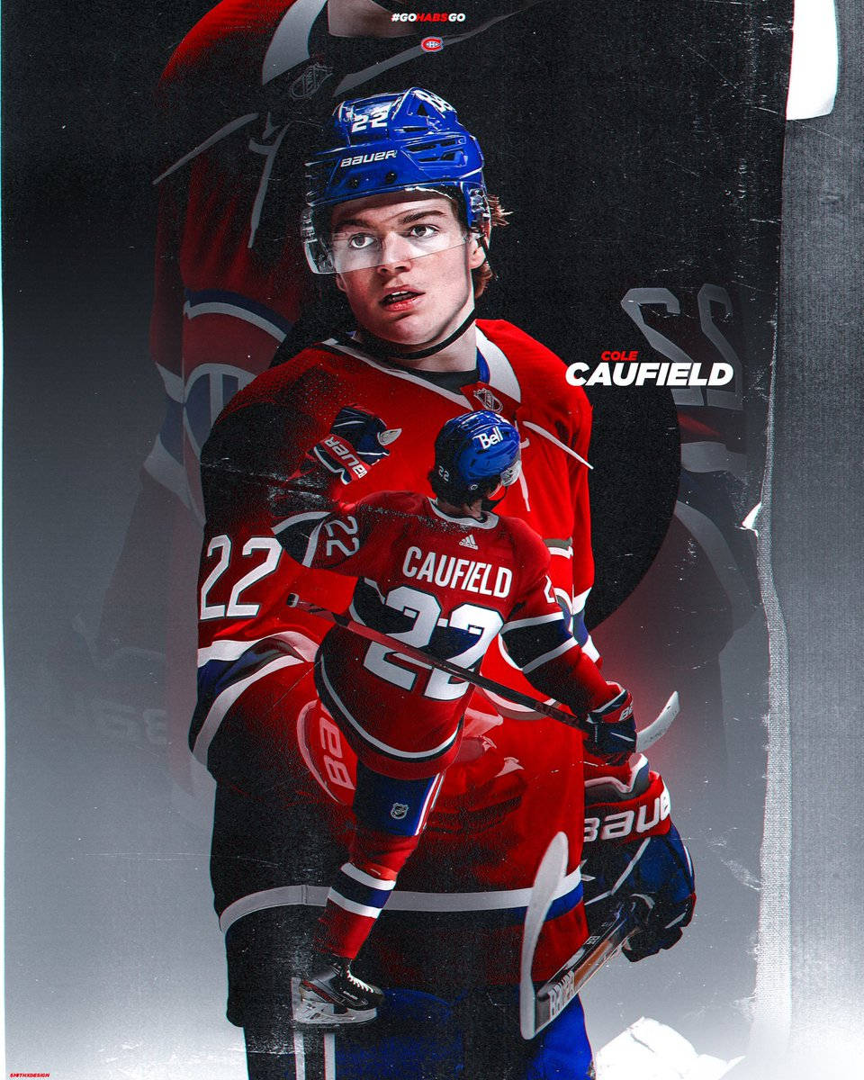 Download Cole Caufield Montreal Canadiens Ace Players Wallpaper