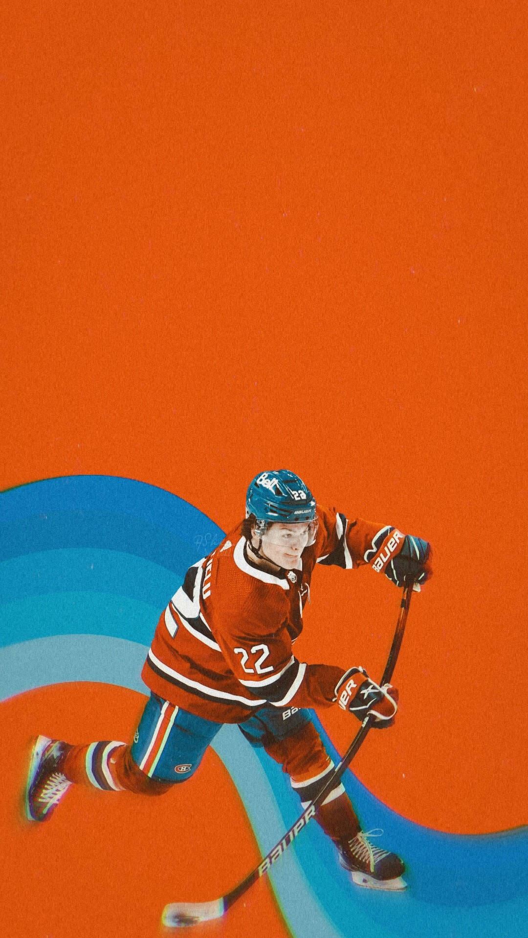 Download Cole Caufield Montreal Canadiens Poster Art Wallpaper