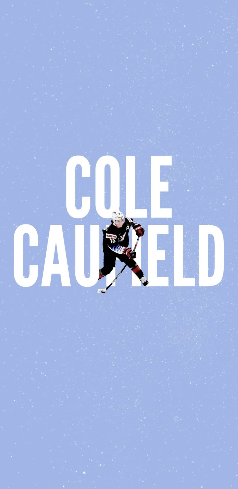 Cole Caufield Sports Athlete Name Art Wallpaper