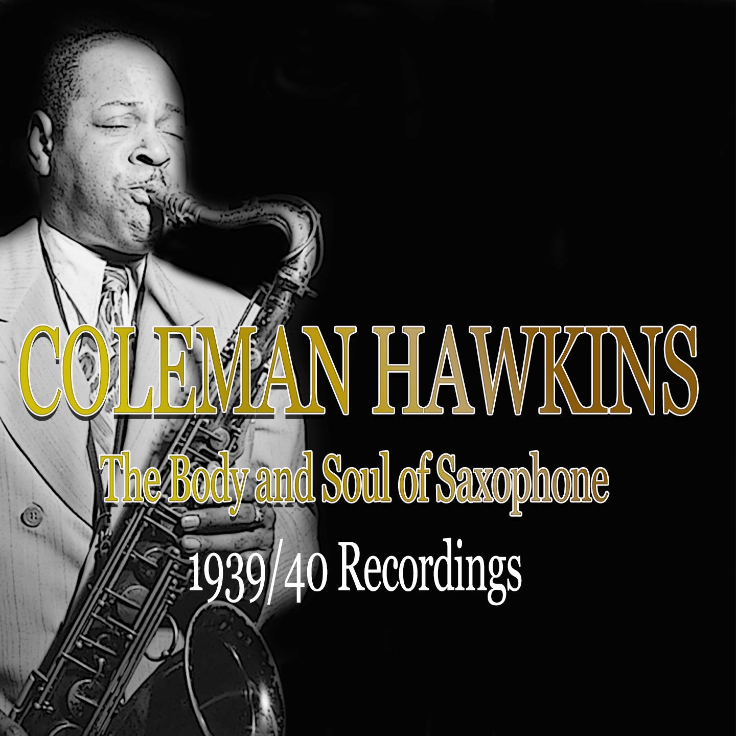 Coleman Hawkins 1939 optagelsesalbumsomslag Tapet: Wallpaper