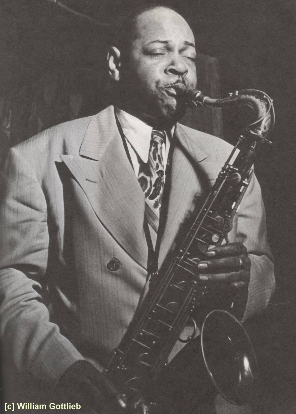 Colemanhawkins, Amerikansk Saxofonist. Wallpaper