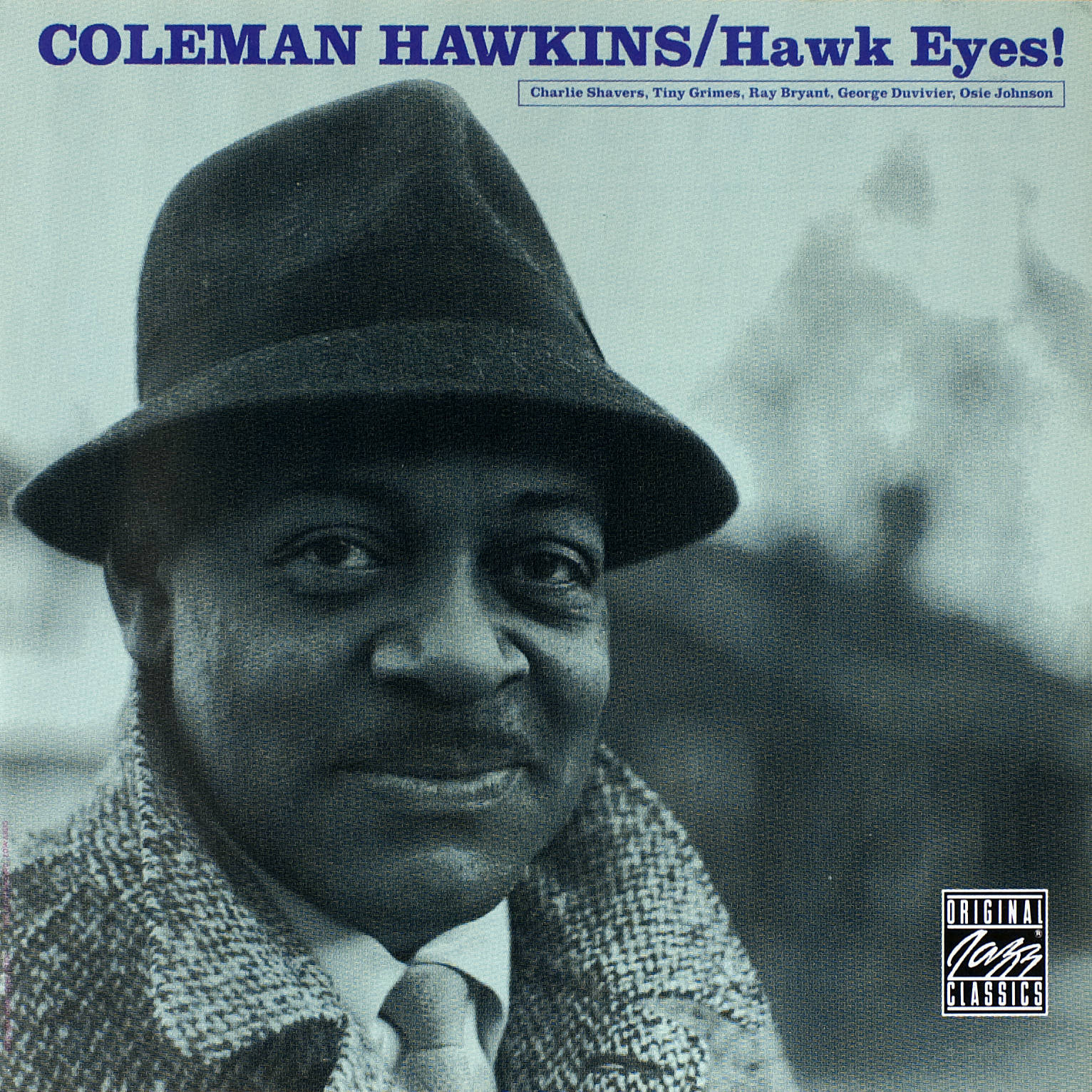 Colemanhawkins Skivomslag För Albumet Hawk Eyes. Wallpaper