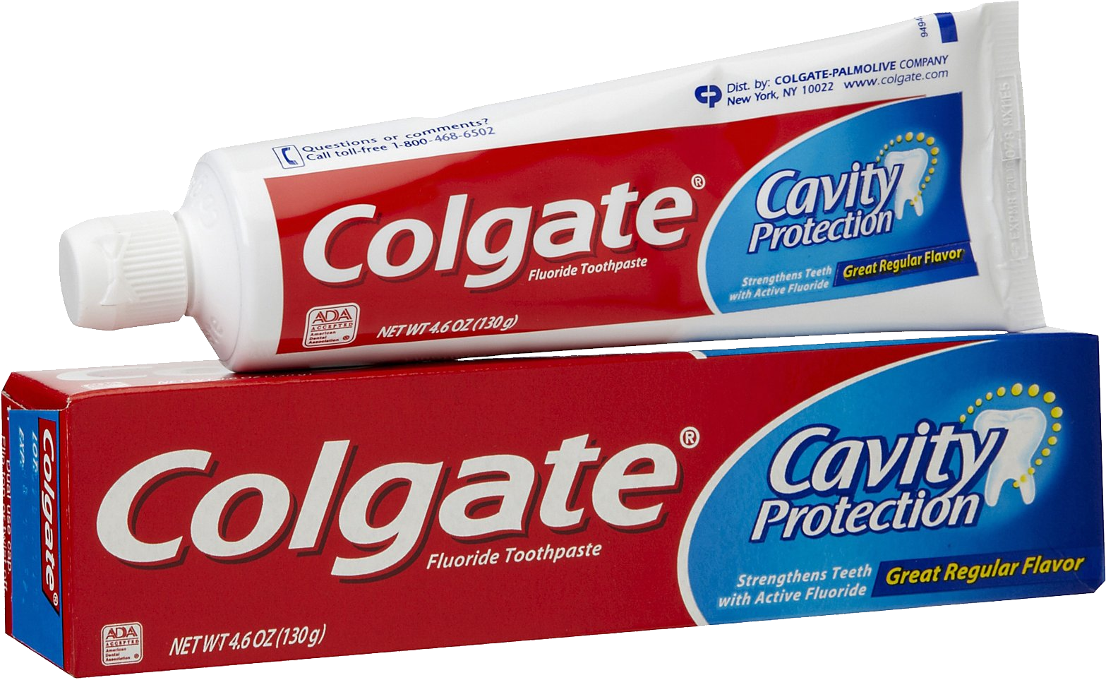 Colgate Cavity Protection Toothpaste PNG