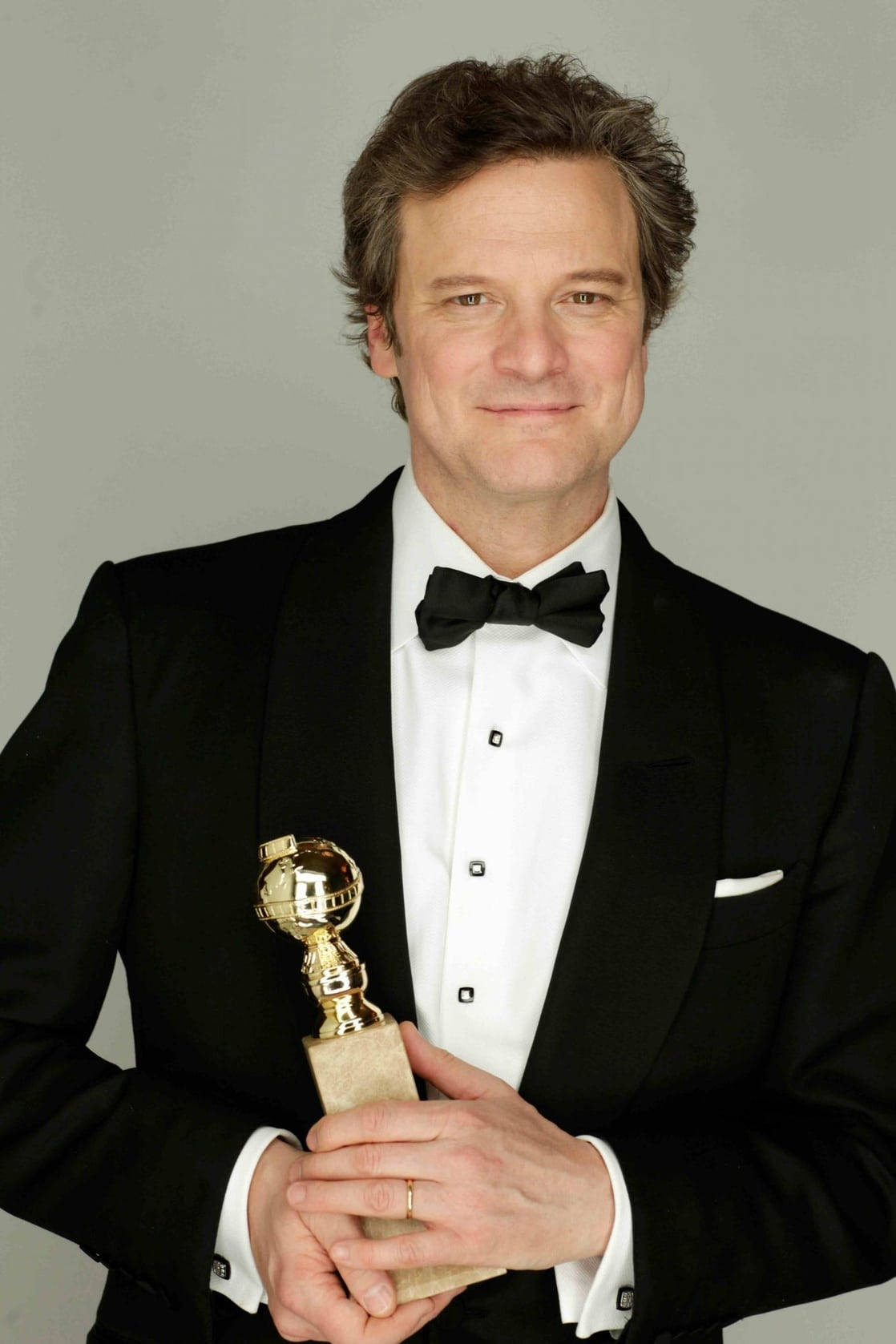 Colin Firth 68. guld Globe Awards Acceptance Tale Wallpaper