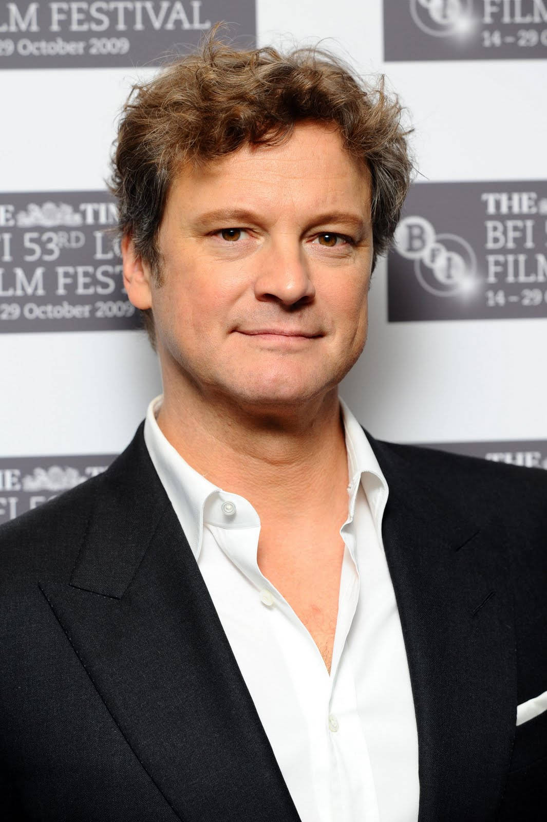 Colin Firth During 53rd BFI London Film Festival Wallpaper