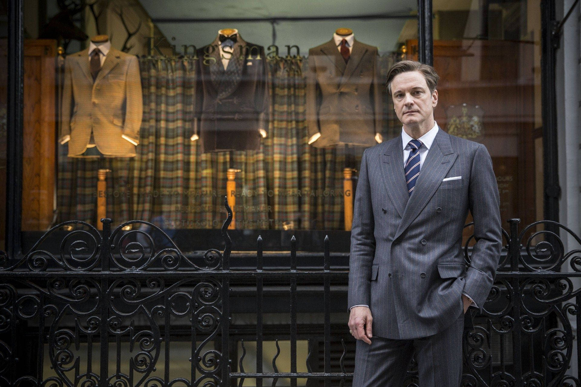 Colin Firth For Kingsman Menswear Launch Wallpaper