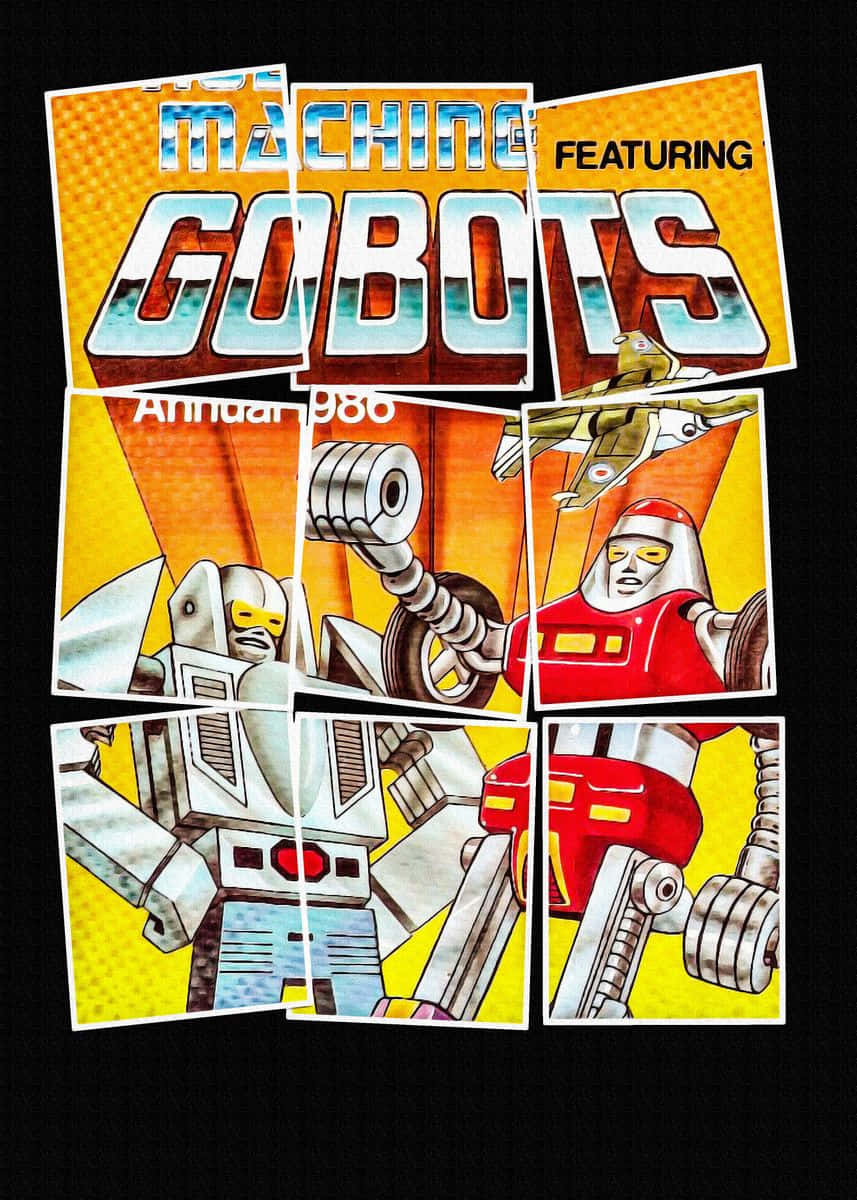 Collage Challenge Of The Gobots Wallpaper