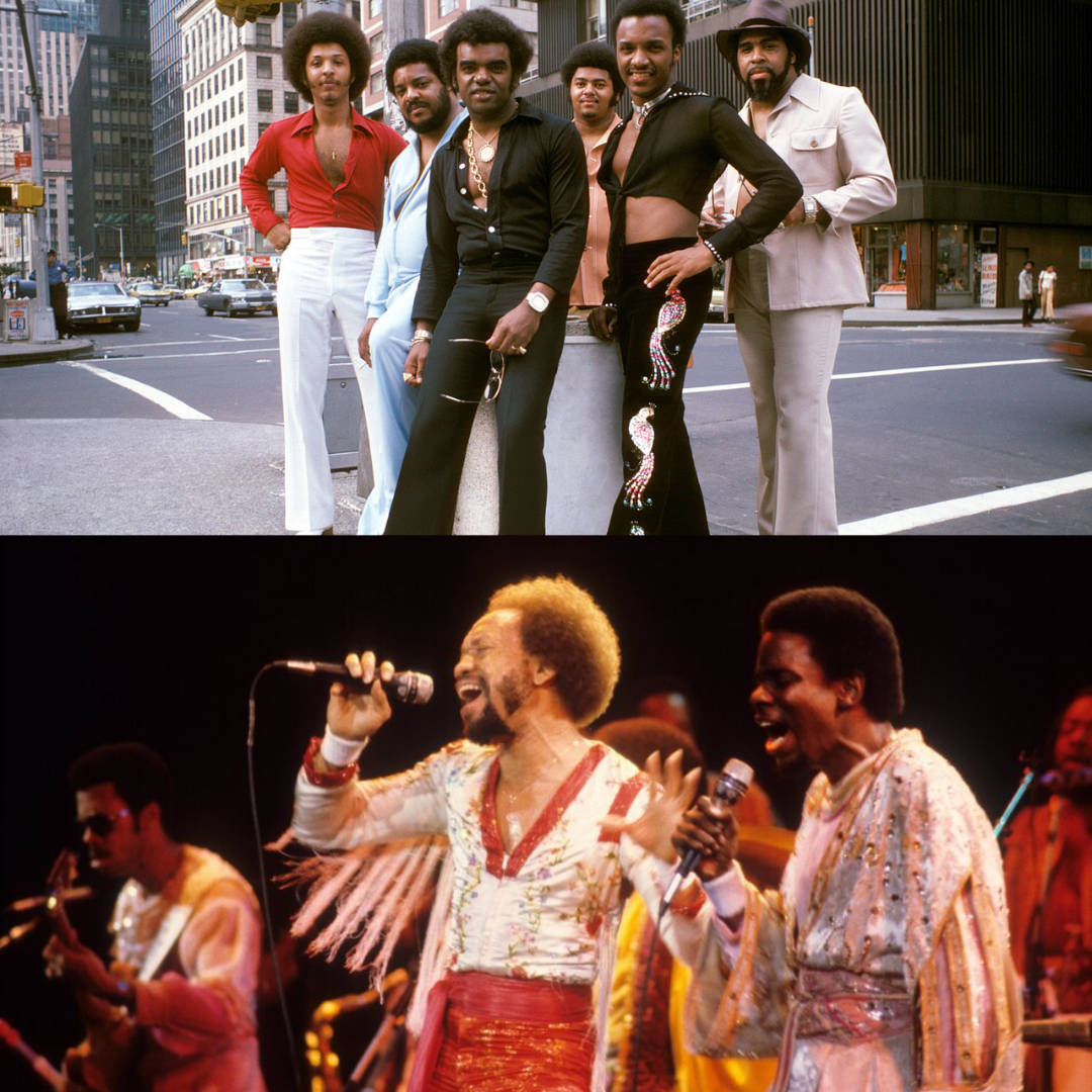 Collage Of Earth, Wind And Fire Wallpaper