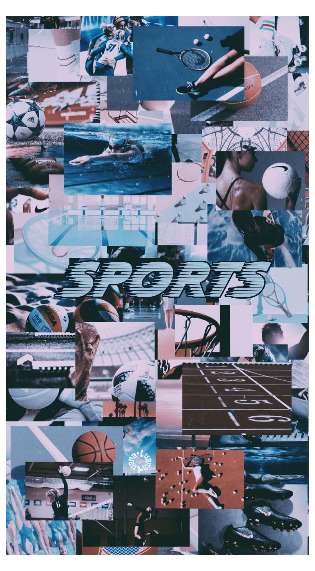 Collageof Sports Aesthetics Wallpaper