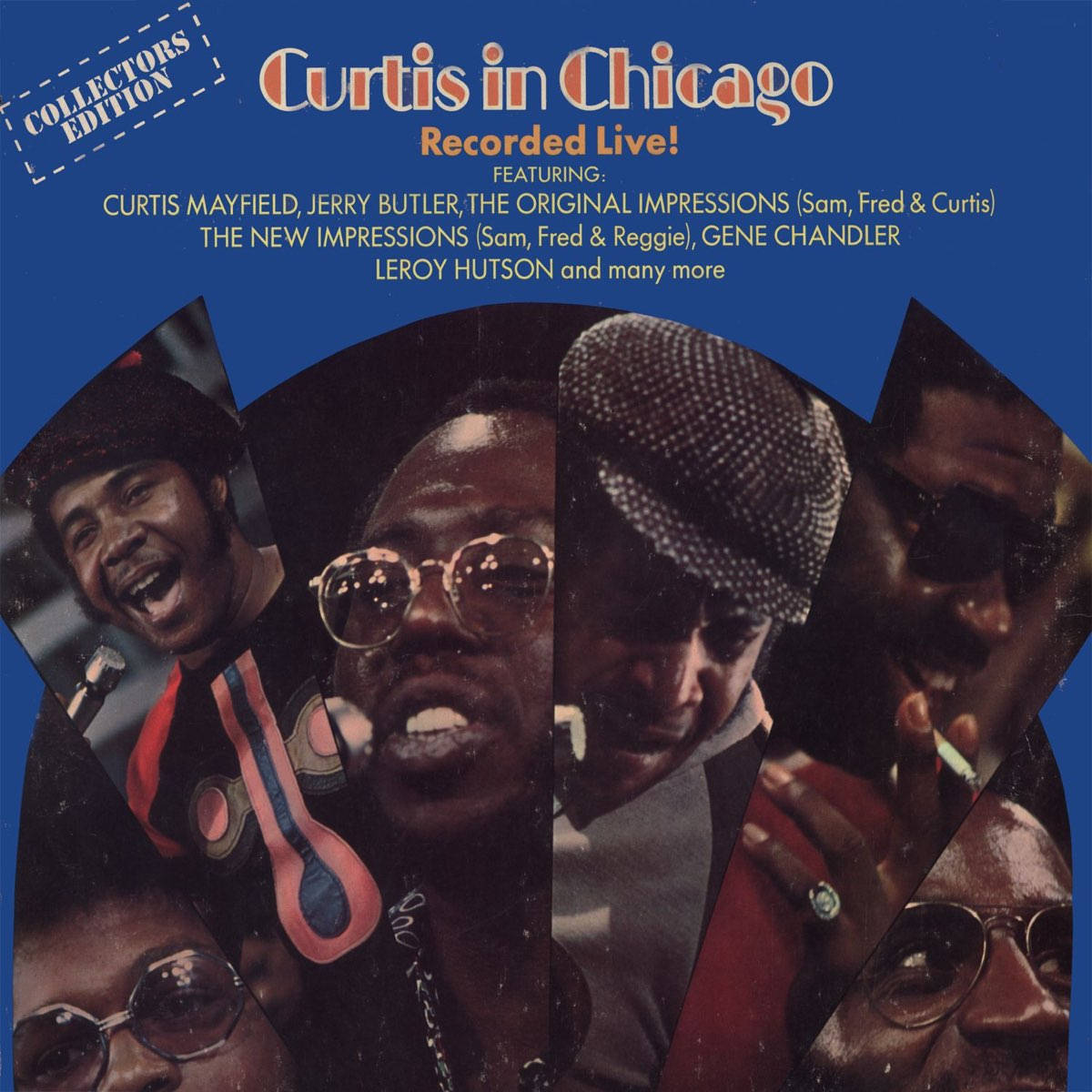 Collector's Edition Curtis Mayfield And The Impressions In Chicago Wallpaper