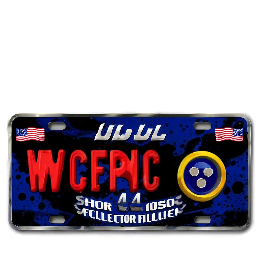 Collector's Edition License Plate Png Yir PNG